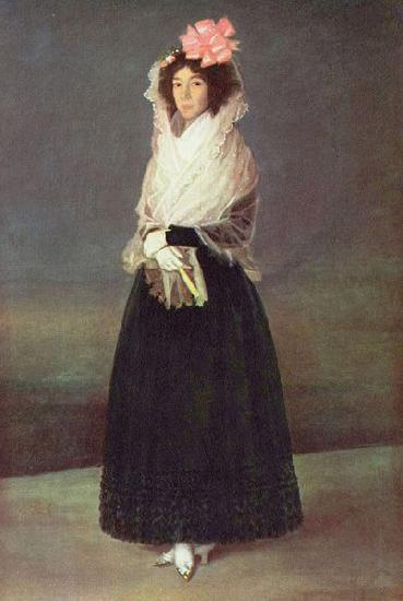 Francisco de Goya Portrat der Comtesse del Carpio